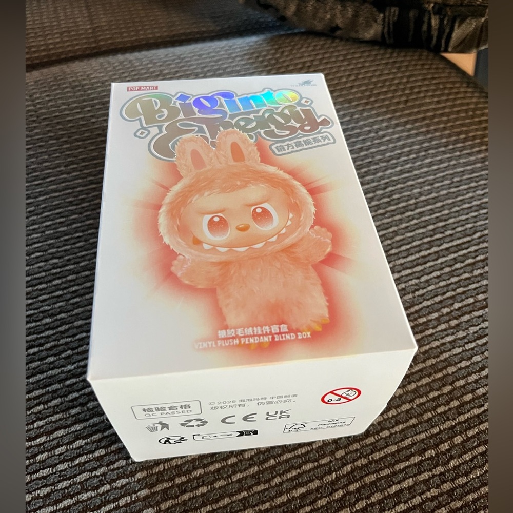 Authentic labubu in box from pop mart